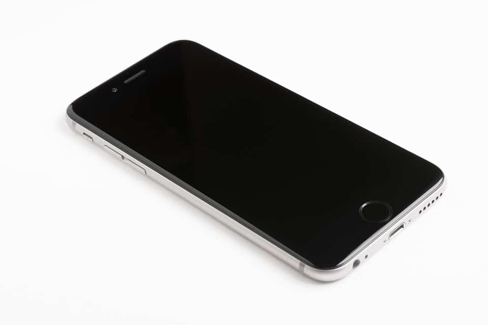 iPhone Display schwarz
